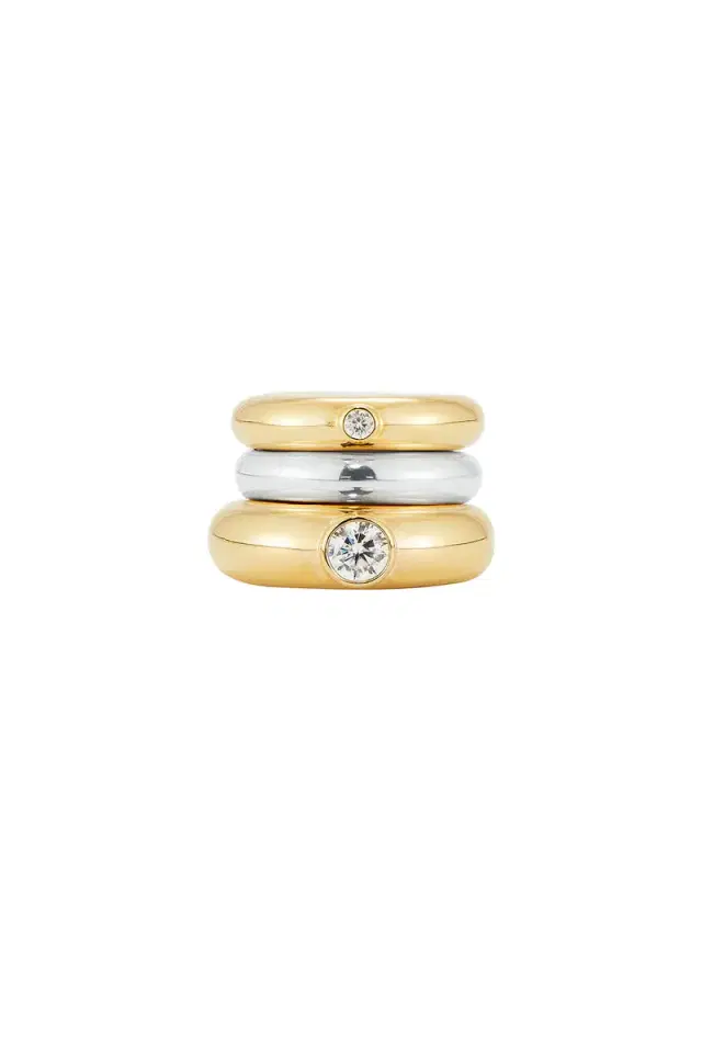 MÉGA Zirconia Stacking Donut Ring