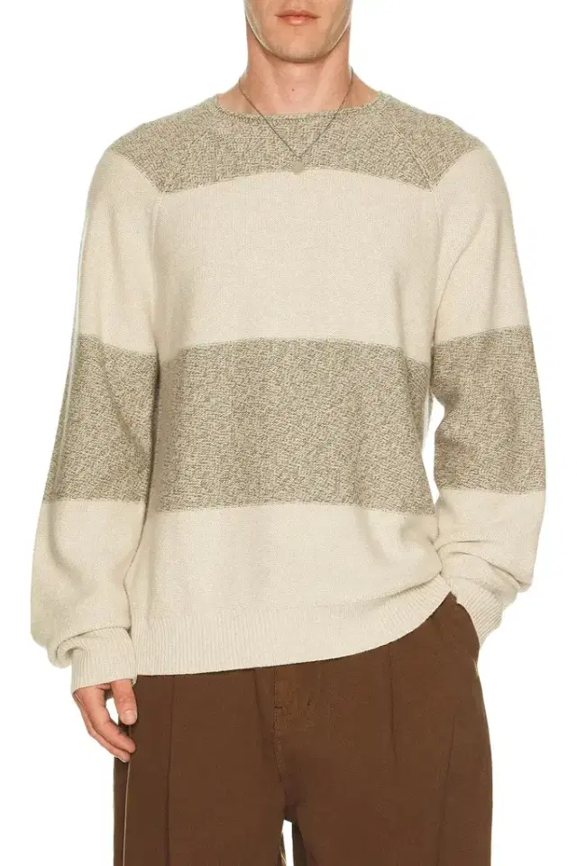 Guest In Residence Striped Island Rollneck