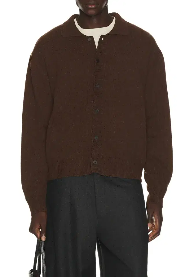 LE 17 SEPTEMBRE Alpaca Blend Shirt Cardigan