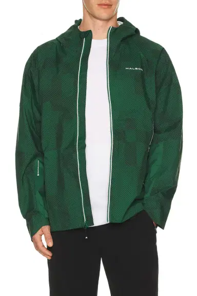Malbon Malbon Performance Full Zip Rain Jacket | Thumbnail 2