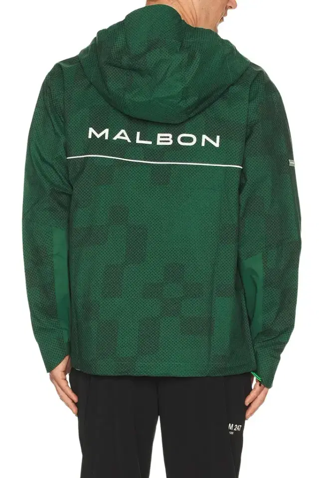 Malbon Malbon Performance Full Zip Rain Jacket