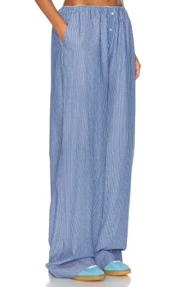 Helsa Pinstripe Poplin House Pants | Thumbnail 2 Helsa Pinstripe Poplin House Pants | Thumbnail 2