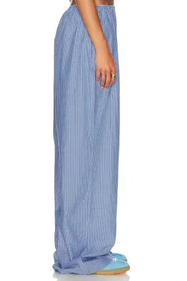 Helsa Pinstripe Poplin House Pants | Thumbnail 3 Helsa Pinstripe Poplin House Pants | Thumbnail 3