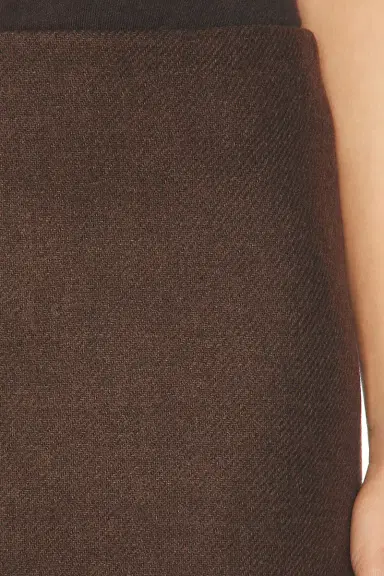 Helsa Italian Wool Blend Extra Mini Skirt | Thumbnail 7