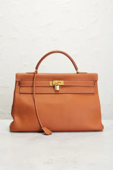 HERMÈS Hermes Taurillon Clemence Kelly 40 Handbag | Thumbnail 2 HERMÈS Hermes Taurillon Clemence Kelly 40 Handbag | Thumbnail 2
