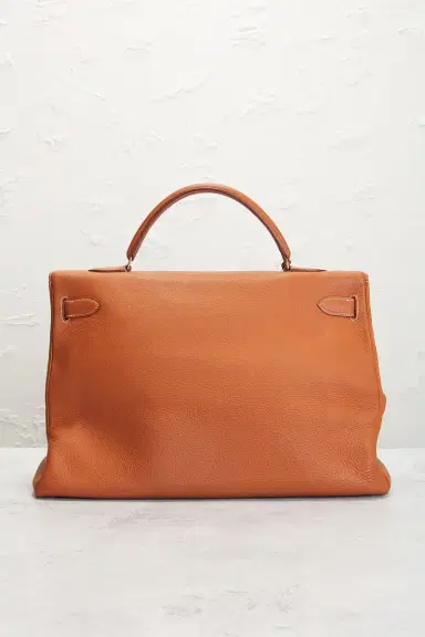 HERMÈS Hermes Taurillon Clemence Kelly 40 Handbag | Thumbnail 3 HERMÈS Hermes Taurillon Clemence Kelly 40 Handbag | Thumbnail 3