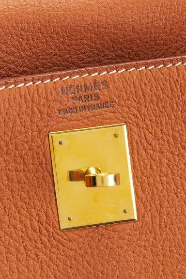 HERMÈS Hermes Taurillon Clemence Kelly 40 Handbag | Thumbnail 6 HERMÈS Hermes Taurillon Clemence Kelly 40 Handbag | Thumbnail 6