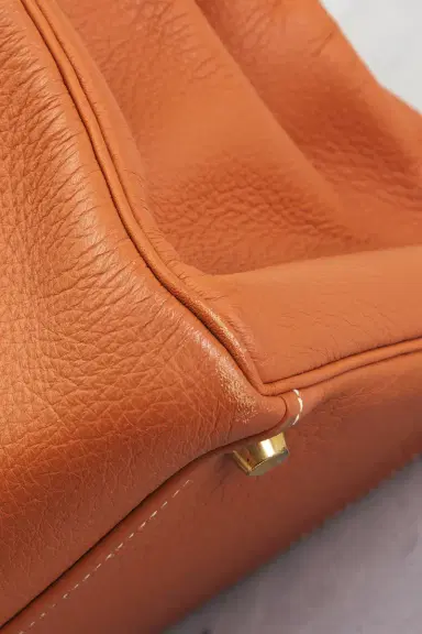 HERMÈS Hermes Taurillon Clemence Kelly 40 Handbag | Thumbnail 8 HERMÈS Hermes Taurillon Clemence Kelly 40 Handbag | Thumbnail 8