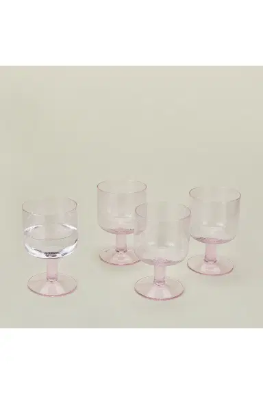 HAWKINS NEW YORK Simple Seeded Glassware Set Of 4 | Thumbnail 2