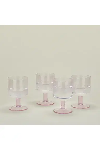 HAWKINS NEW YORK Simple Seeded Glassware Set Of 4 | Thumbnail 3