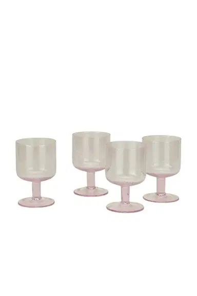 HAWKINS NEW YORK Simple Seeded Glassware Set Of 4 | Thumbnail 1