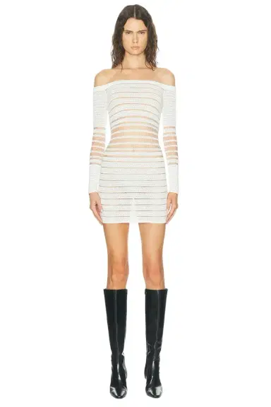 HAELO Veiled Mini Dress | Thumbnail 1