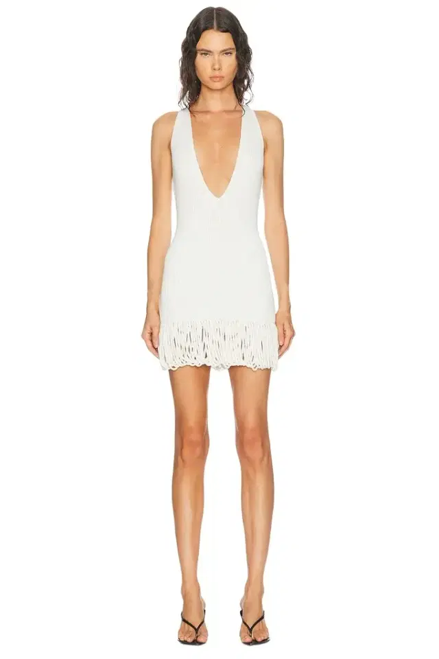 HAELO Draped Loop Mini Dress