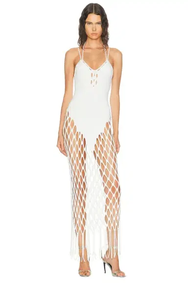 HAELO Wing Net Maxidress | Thumbnail 1