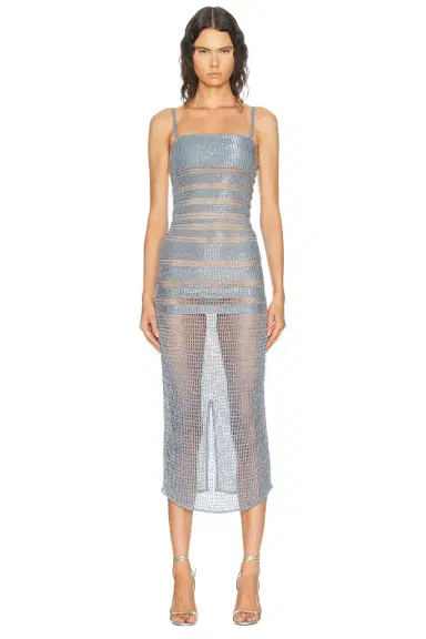 HAELO Gradiated Embellished Dress | Thumbnail 1