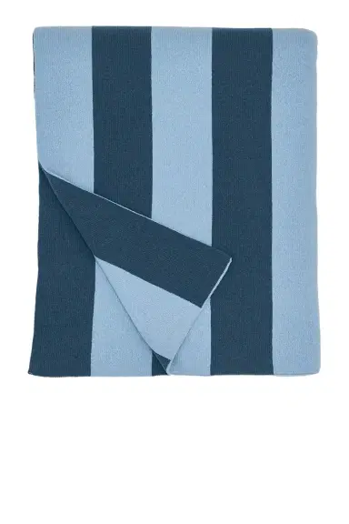 HAWKINS NEW YORK Simple Striped Throw Blanket | Thumbnail 1 HAWKINS NEW YORK Simple Striped Throw Blanket | Thumbnail 1