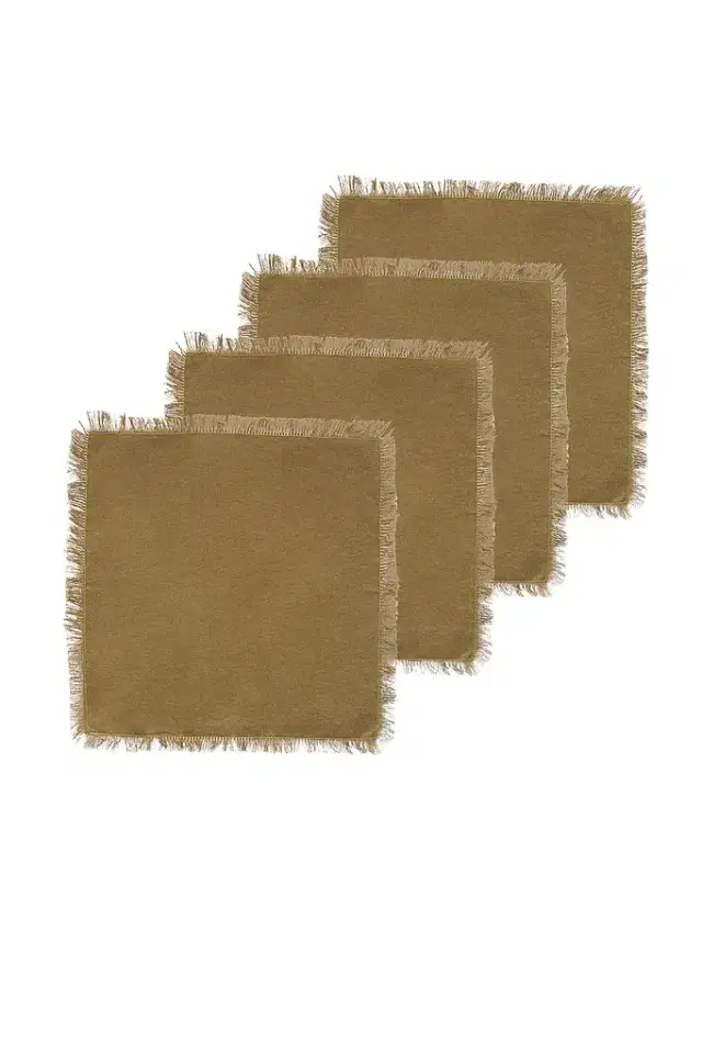 HAWKINS NEW YORK Essential Set Of 4 Cocktail Napkins