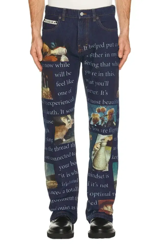 Pleasures Connection Straight Leg Jeans