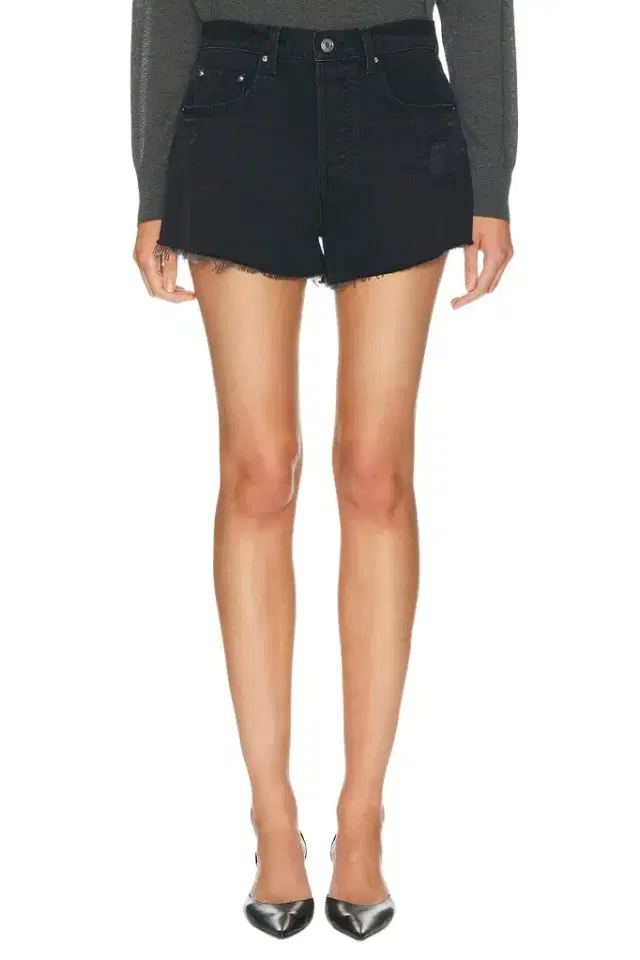 GRLFRND Charlie Low Rise Baggy Cut Off