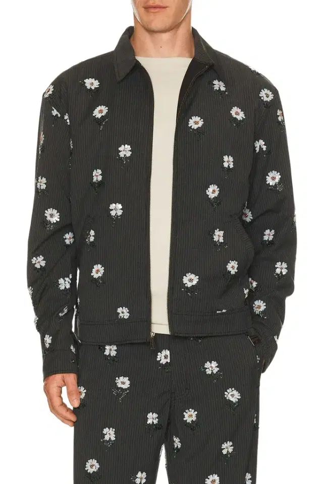 Honor The Gift Flowers Beaded Jacket