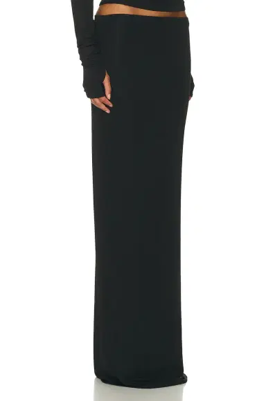 Helsa Matte Jersey Slim Skirt | Thumbnail 2 Helsa Matte Jersey Slim Skirt | Thumbnail 2