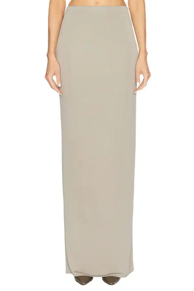 Helsa Matte Jersey Slim Skirt