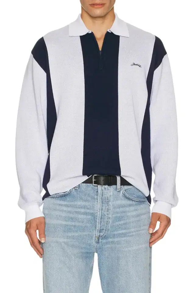 Students Golf Gibson Fleece Long Sleeve Polo