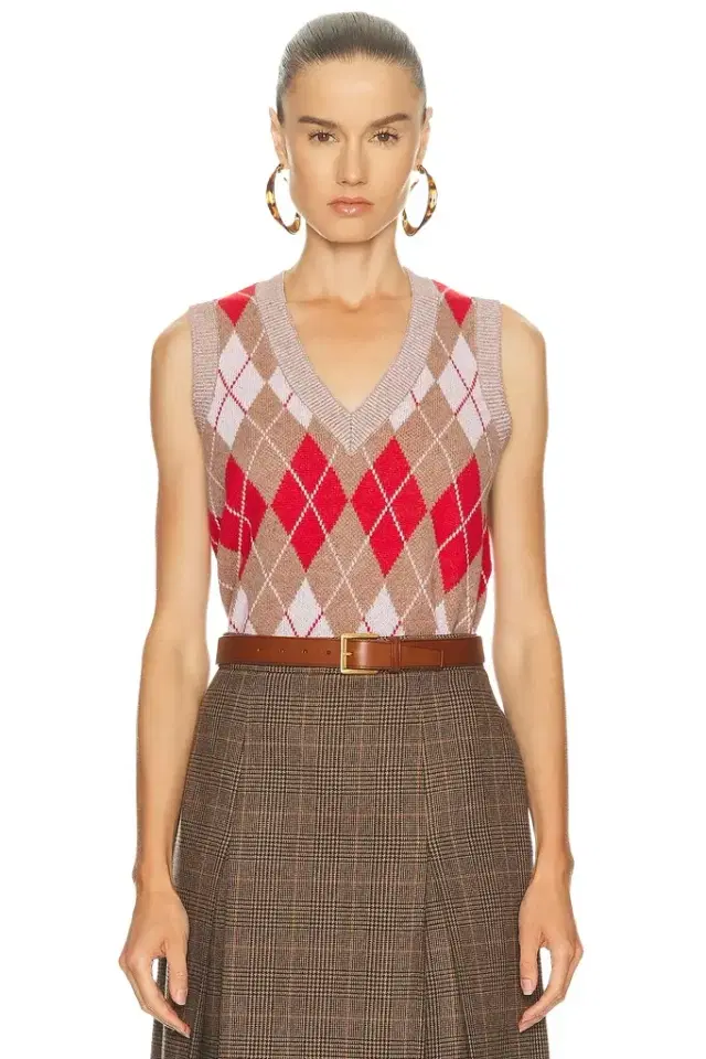 RE/DONE Argyle Vest