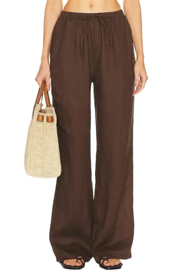 Aexae Linen Drawstring Trouser