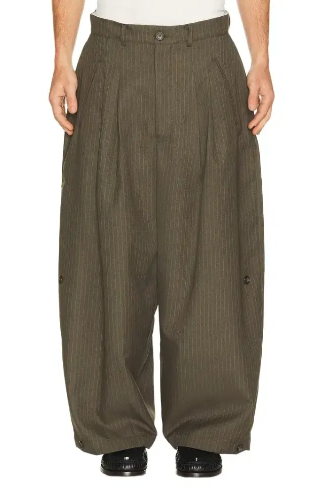 Art Community Japanese Wool Triptych Trouser