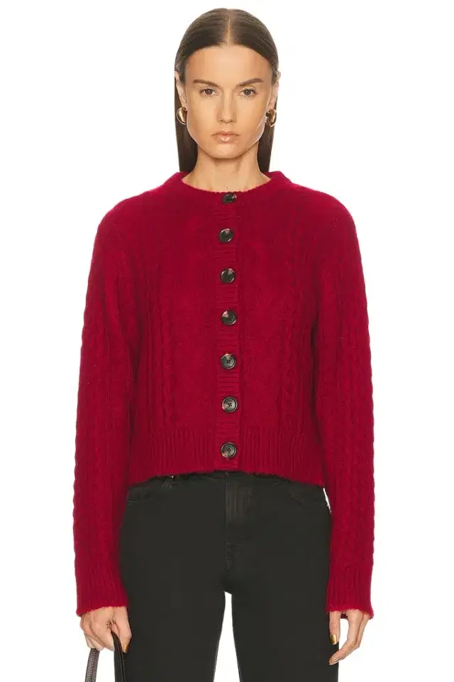 RE/DONE Cable Cardigan