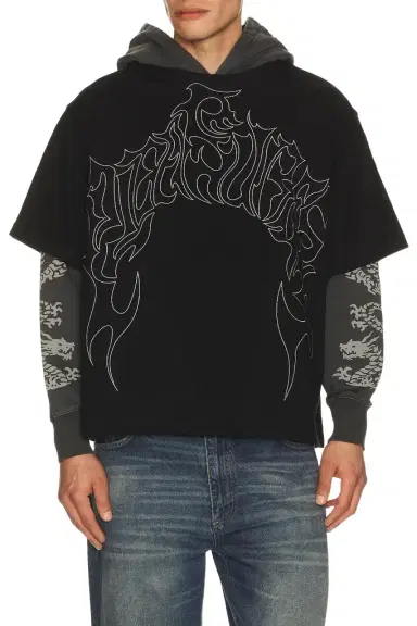 Pleasures Dragon Layered Hoodie | Thumbnail 1
