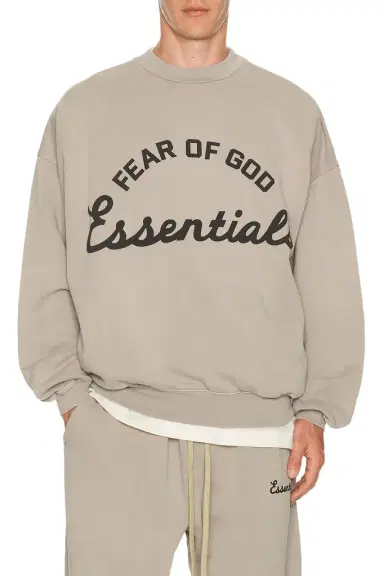 Fear of God Essentials Training 90's Crewneck Sweatshirt | Thumbnail 1