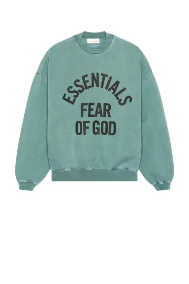 Fear of God Essentials Campus 90's Crewneck Sweatshirt | Thumbnail 4