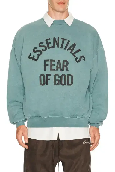Fear of God Essentials Campus 90's Crewneck Sweatshirt | Thumbnail 1