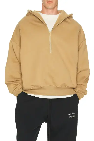 Fear of God Essentials Property Lounge Half Zip Hoodie | Thumbnail 2