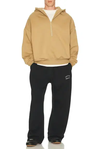 Fear of God Essentials Property Lounge Half Zip Hoodie | Thumbnail 4