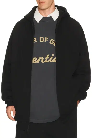 Fear of God Essentials Property Lounge Long Zip Hoodie | Thumbnail 1