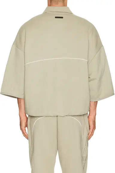 Fear of God Essentials Active Trace 3/4 Sleeve Modern Polo Sweatshirt | Thumbnail 2