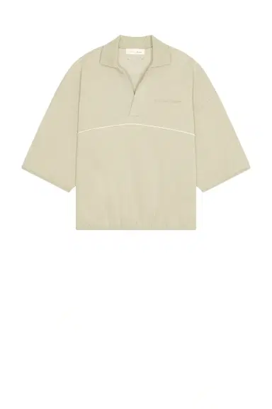 Fear of God Essentials Active Trace 3/4 Sleeve Modern Polo Sweatshirt | Thumbnail 4