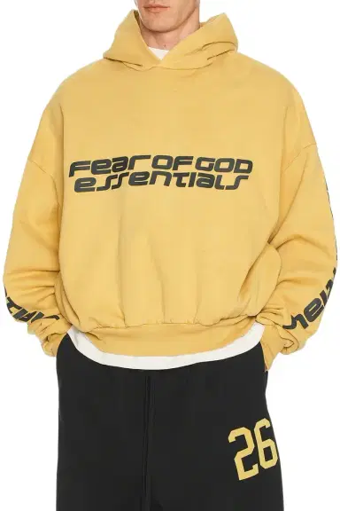 Fear of God Essentials Cropped Relaxed Hoodie | Thumbnail 1