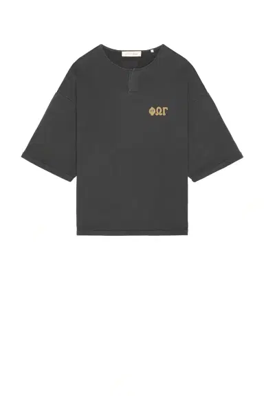 Fear of God Essentials 3/4 Henley Sweatshirt | Thumbnail 4