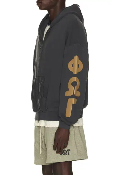 Fear of God Essentials 90's Zip-Up Hoodie | Thumbnail 2