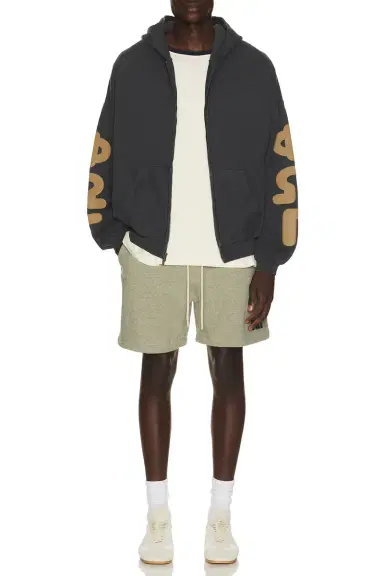 Fear of God Essentials 90's Zip-Up Hoodie | Thumbnail 4