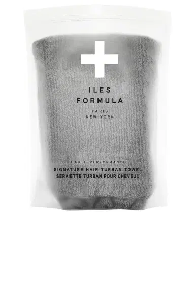 Iles Formula Signature Hair Turban Towel | Thumbnail 1 Iles Formula Signature Hair Turban Towel | Thumbnail 1