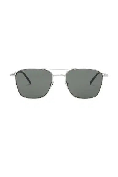 Saint Laurent SL Logo Pilot Sunglasses | Thumbnail 1 Saint Laurent SL Logo Pilot Sunglasses | Thumbnail 1