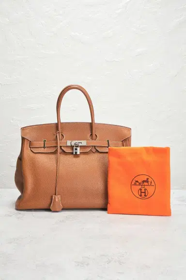 HERMÈS Hermes Togo Birkin 35 Handbag | Thumbnail 10