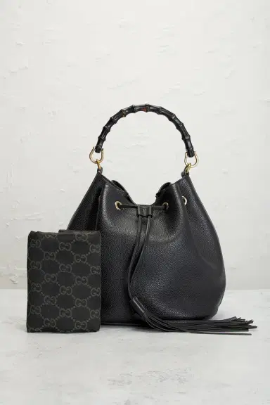 Gucci Gucci Miss Bamboo Bucket Bag | Thumbnail 9 Gucci Gucci Miss Bamboo Bucket Bag | Thumbnail 9