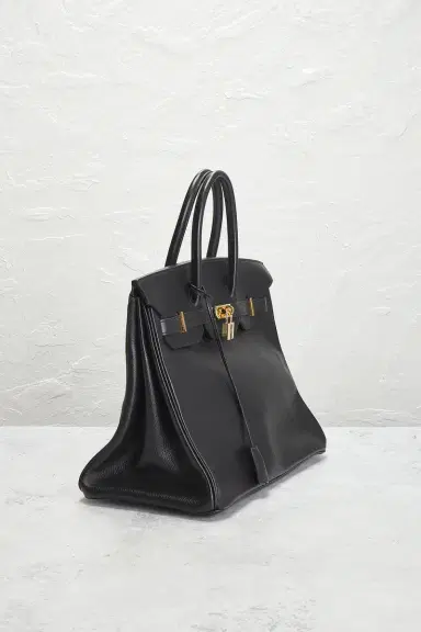 HERMÈS Hermes 1996 Ardennes Birkin 35 Retourne Handbag | Thumbnail 4