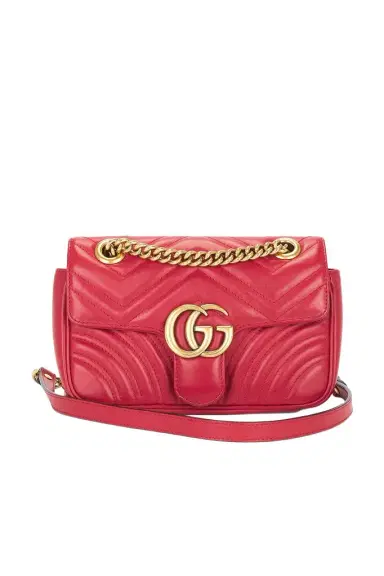 Gucci Gucci Mini GG Marmont Shoulder Bag | Thumbnail 1